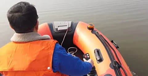 SMHAEN Electric Propulsion Remote Control Boat Red