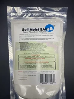 Soil Moist SAP Super Absorbent Polymer Water Retention Polymer for Grass and Gardens 45 Lb.