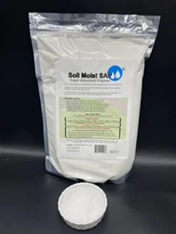 Soil Moist SAP Water Storing Crystals Polymer Small Granular 20-100 Mesh White