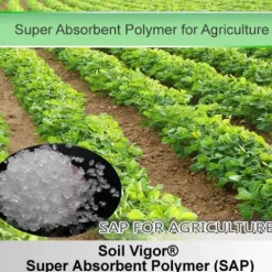 Soil Vigor Potassium Polyacrylate Superabsorbent Soil Amendment 45 lbs White