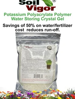 Soil Vigor Potassium Water Storing Polymer Crystal for Soil Aeration 45g