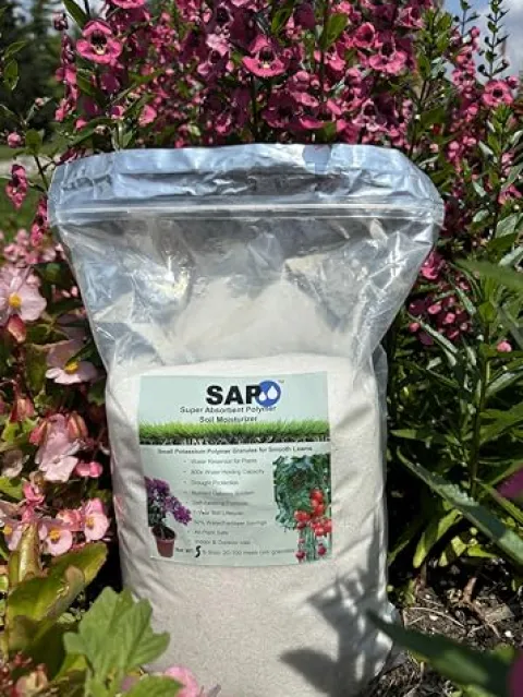 Soil Vigor SAP Superabsorbent Polymer Soil Moisturizer & Hydration Enhancer 45 Pounds