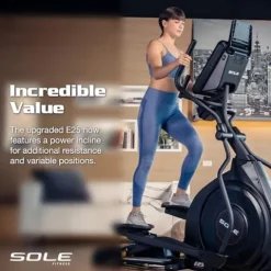SOLE Elliptical Machine E25 Black