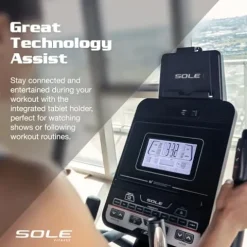 SOLE Elliptical Machine E25 Black