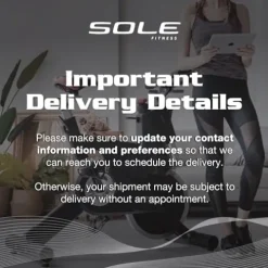 SOLE Elliptical Machine E25 Black