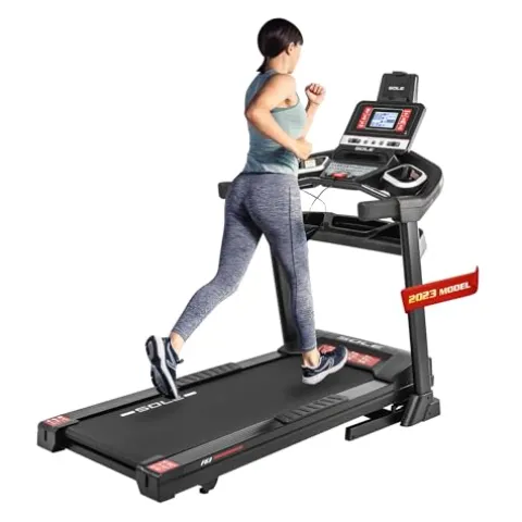 SOLE Foldable Treadmill F63 Black