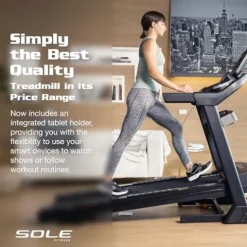 SOLE Foldable Treadmill F63 Black