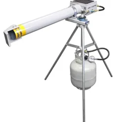 Sonic Sentinel M14-1 Propane Sound Cannon with Rotating Tripod Gray
