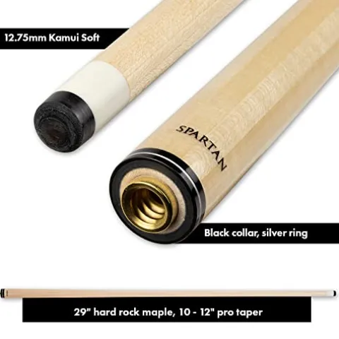 Spartan Billiards Pool Cue Stick – Coffee Stained