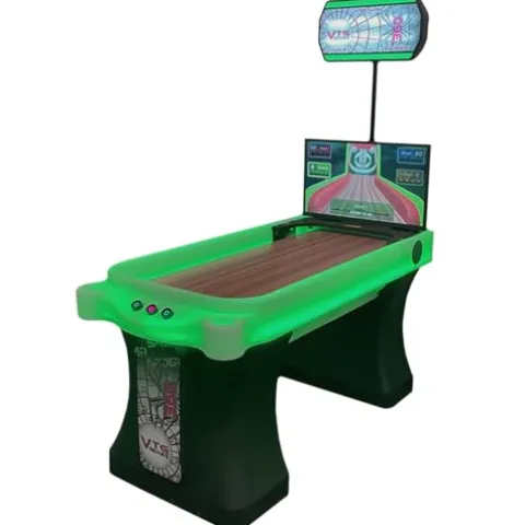 Spider 360 VTG Shuffleboard w/Marquee Translucent Color Changing