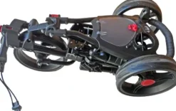 Spin It Golf Products, LLC GCPro II Push Golf Cart Black