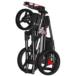 Spin It Golf Products, LLC Easy Drive Golf Push Cart Red