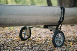 Spring Creek Manufacturing Canoe/Kayak Portage Cart (16 inch Wheels) Silver/Black