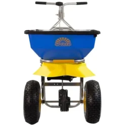 Spyker Winter Weather De-Icing Kit Ergo-Pro Spreader with Handheld Spreader Blue