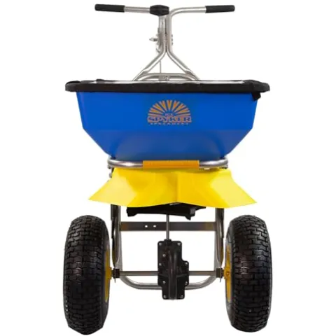 Spyker Winter Weather De-Icing Kit Ergo-Pro Spreader with Handheld Spreader Blue