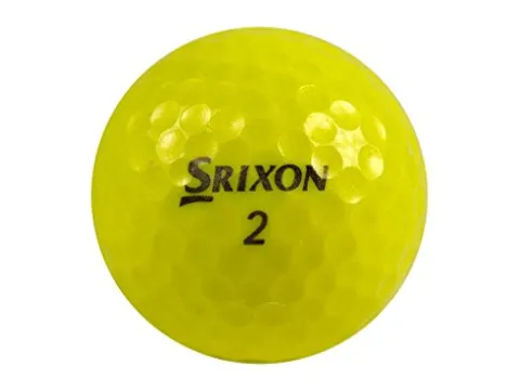 Srixon Q-Star Yellow Golf Balls Green Yellow