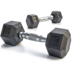 Ssn Rubber Hex Dumbbell Set