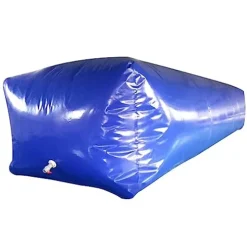 5sssallefaa Collapsible Emergency Water Tank Bladder Portable Storage Container 1.5x1x0.45m One Color