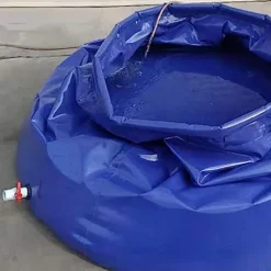 5sssallefaa Emergency Water Tank PVC Foldable Water Container 2000L