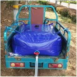 5sssallefaa Portable Soft Water Storage Bladder Cube 1800L Emergency Water Tank One Color