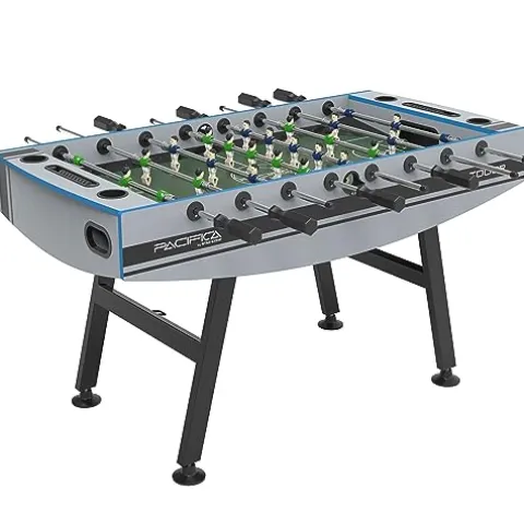 STAG Iconic Pacifica Outdoor Foosball Table Gray/Blue/Black