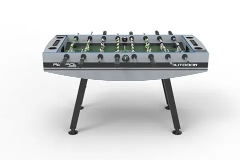 STAG Iconic Pacifica Outdoor Foosball Table Gray/Blue/Black