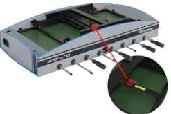 STAG Iconic Pacifica Outdoor Foosball Table Gray/Blue/Black