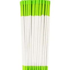 StakeMakers Driveway Markers Green 1000 Pack 4′ x 5/16″ Reflective Snow Plow Stakes