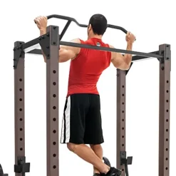 Steelbody Strength Training Monster Cage Squat Rack Home Gym Station System Black
