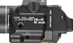 Streamlight TLR-8 HL-X G 1000-Lumen Tactical Flashlight with Green Laser for Glock 43X/48 MOS Black