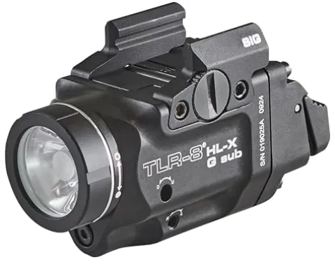 Streamlight TLR-8 HL-X G 1000-Lumen Tactical Flashlight with Green Laser for Sig Sauer P365/XL Rail Black