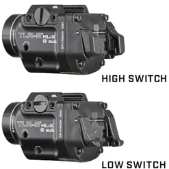 Streamlight TLR-8 HL-X G 1000-Lumen Tactical Flashlight with Green Laser Black