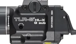 Streamlight TLR-8 HL-X G 1000-Lumen Tactical Flashlight with Green Laser Black