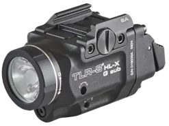 Streamlight TLR-8 HL-X G 1000-Lumen Tactical Flashlight with Green Laser for Springfield Armory Hellcat Black
