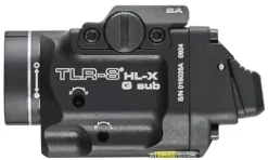 Streamlight TLR-8 HL-X G 1000-Lumen Tactical Flashlight with Green Laser for Springfield Armory Hellcat Black