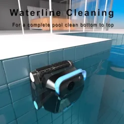 8STREME Black Pearl In-Ground Robotic Pool Vacuum Cleaner Black