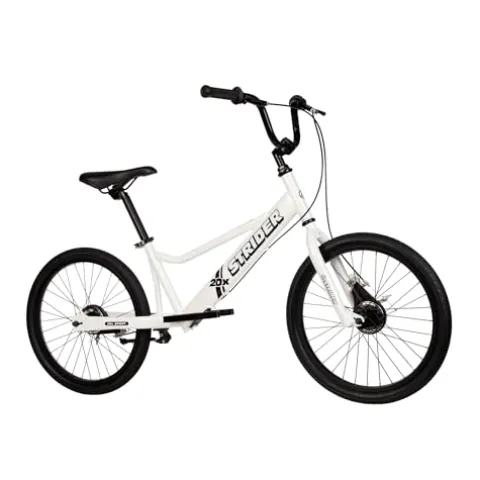 Strider 20x Learn-to-Ride Balance Bike White