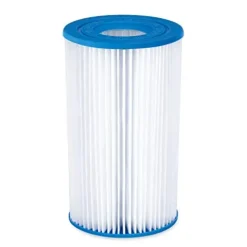 Summer Waves 18ft Elite Frame Above-Ground Pool with Filter Pump, Ladder & Pool Cover Gray