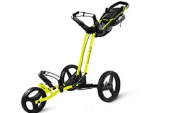 Sun Mountain Golf Pathfinder PX3 3 Wheel Push Cart – Atomic Yellow