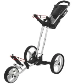 Sun Mountain Golf Pathfinder PX3 3-Wheel Push Cart White