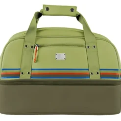 Sun Mountain Mid-Stripe Boston Bag Loden/Moss/Inferno