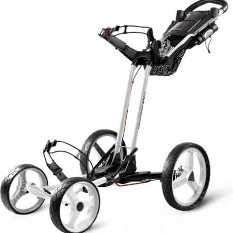 Sun Mountain Pathfinder Px4 4-Wheel Golf Push Cart White