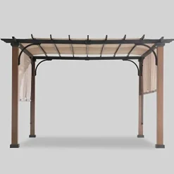 Sunjoy 110105005 Pergola Black/Brown
