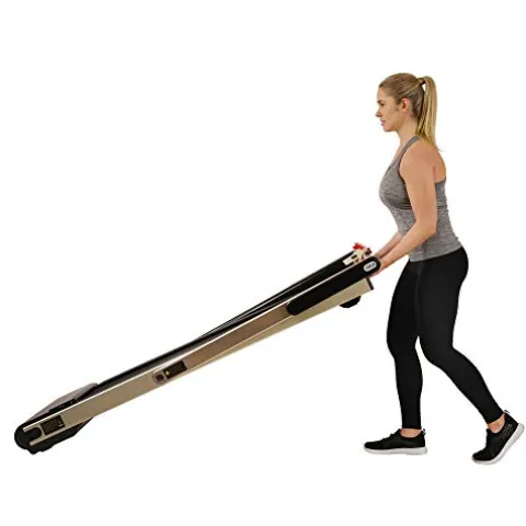 Sunny Health & Fitness ASUNA Space Saving Treadmill Black