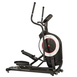 Sunny Health & Fitness Electric Elliptical Trainer with Programmable Monitor – SF-E3875 Black