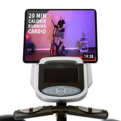 Sunny Health & Fitness Electric Elliptical Trainer with Programmable Monitor – SF-E3875 Black