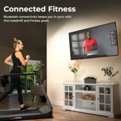 Sunny Health & Fitness Endurance Cardio Treadmill Black