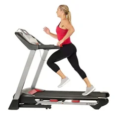 Sunny Health & Fitness Folding Treadmill Gray