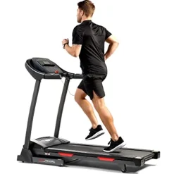 Sunny Health & Fitness Folding Incline Treadmill Black