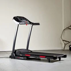 Sunny Health & Fitness Folding Incline Treadmill Black